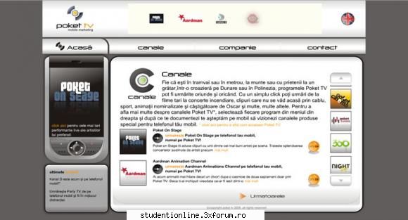 noutati - Poker Tv o extensie multimedia a telefonului tau - Forum Studenti